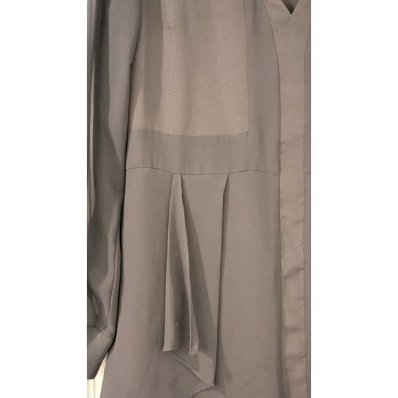 Women's BCBGeneration Black Tunic Top S - Picture 7 of 9